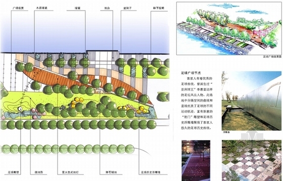 [广东]城市滨水人文生态综合公园景观规划设计方案-景区平面图及效果图