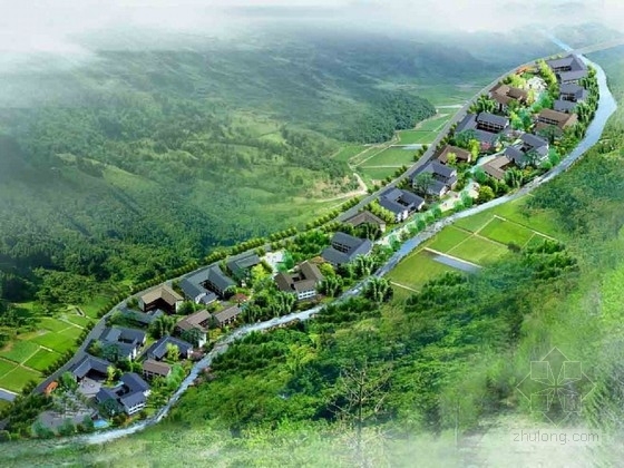 农村地热取暖式建房资料下载-[四川]新型体验式农村景观规划设计方案