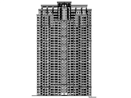 三层商业住宅资料下载-[安徽]三十三层住宅楼建筑施工图