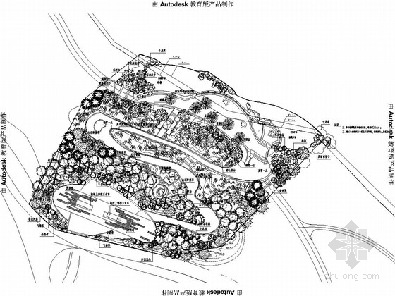 武汉园博会郑州园资料下载-[山东]园博会地区分园景观设计施工图