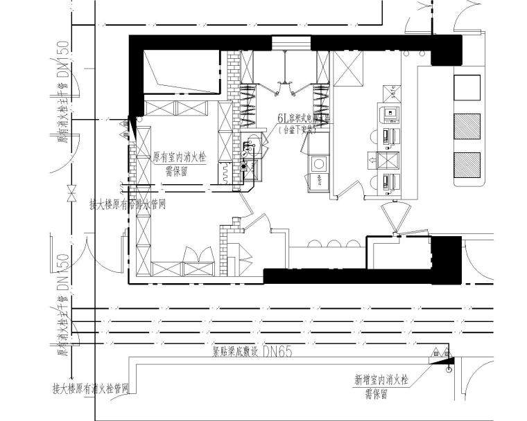 深圳消防图纸资料下载-丝芙兰深圳壹方城全套消防施工图纸