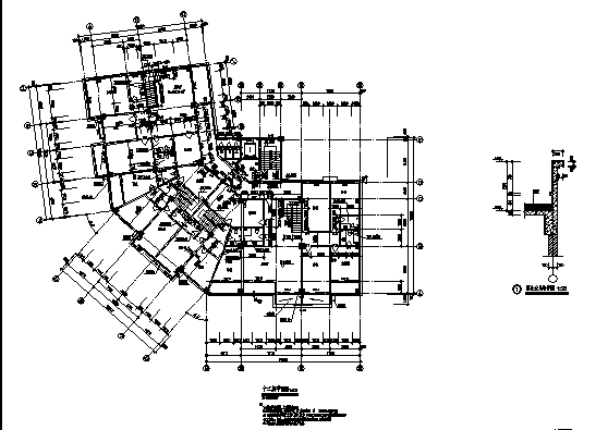 12层高层商住楼建筑施工图