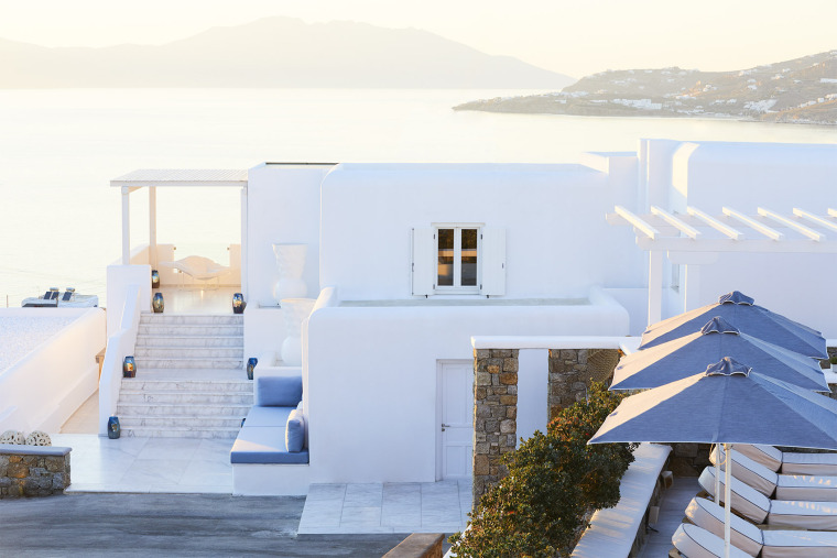 希腊私人海岸线的米科诺斯酒店-5