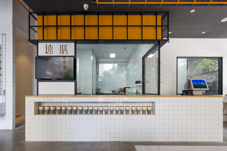 重庆速膳餐厅-3-counter_Sushan-Restaurant_Trenchant-decoration-design