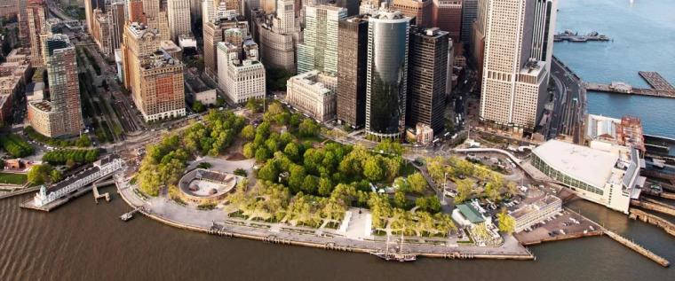 纽约哈德逊河公园资料下载-一处充满活力的城市公园！