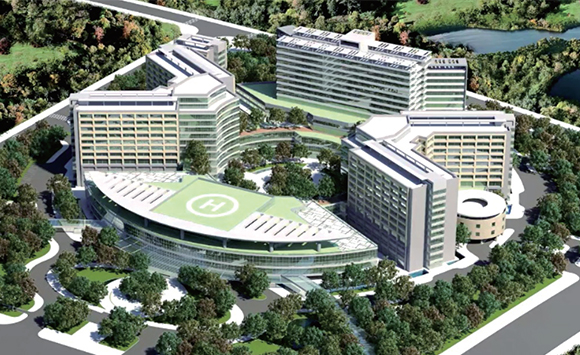 医院钢结构设计规范资料下载-河南圣德医院BIM技术应用