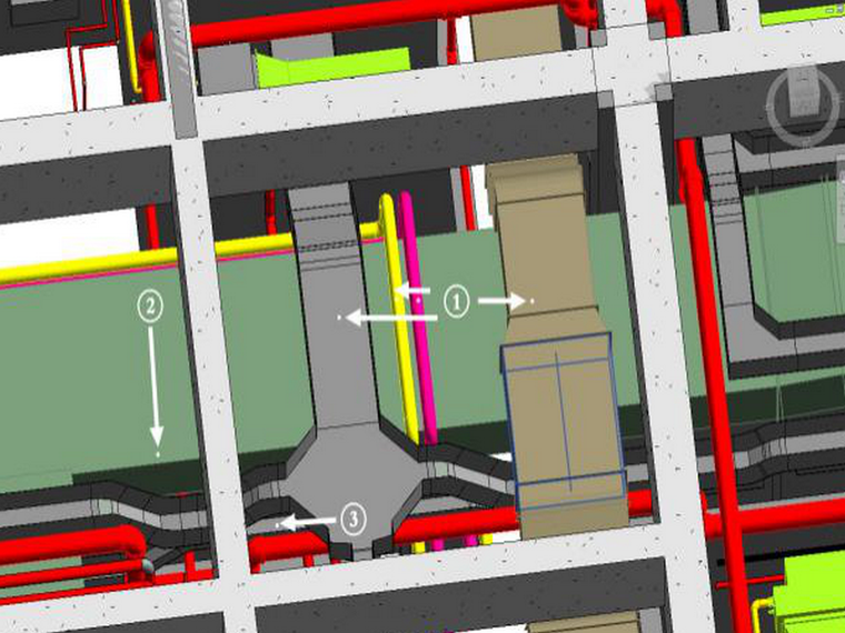 超高层办公楼BIM实施计划书-施工工序标注说明