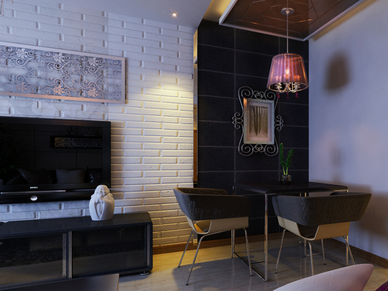 小巧舒心客餐厅3D模型下载-小巧舒心客餐厅