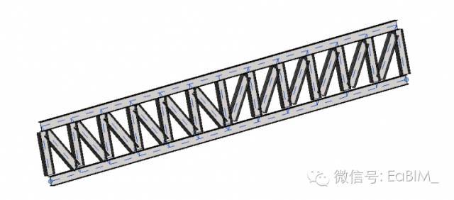 关于如何在Revit调整斜桁架中间腹杆的角度_6