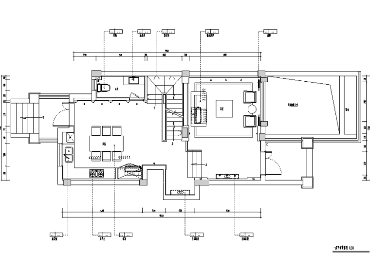 传统中式样板房施工图资料下载-自然简约中式样板房设计施工图（附效果图）