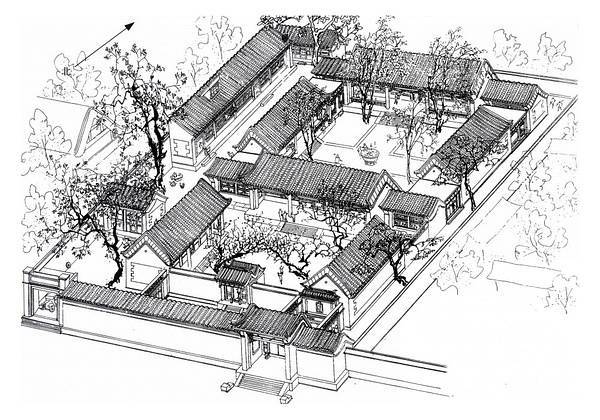30个原汁原味的民居院落设计-浙江民居的设计和京城民居之原貌