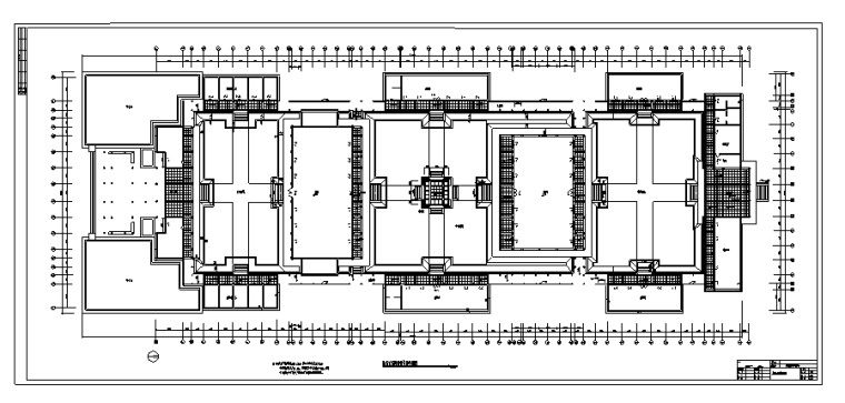 仿木桩护坡资料下载-[陕西]雁塔B标段仿唐建筑改建施工图