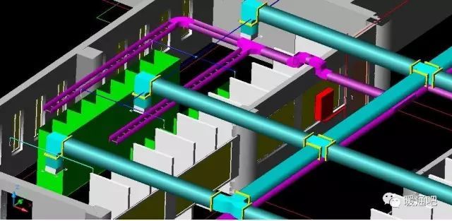 电缆线槽桥架资料下载-暖通设计施工必备的常识：水暖电管线综合排布的规则