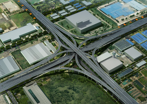 高新区BIM资料下载-[苏州]市政工程-立体交通项目BIM应用