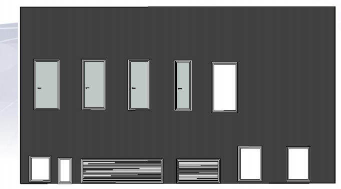 专业制作断桥铝门窗资料下载-BIM_Rivet软件——多类型门窗族的创建