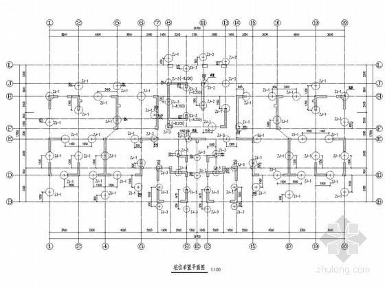 98层三重结构体系资料下载-10000平24层剪力墙高层住宅楼结构施工图（地下1层）