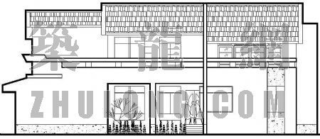阶梯式别墅设计图资料下载-小别墅设计图