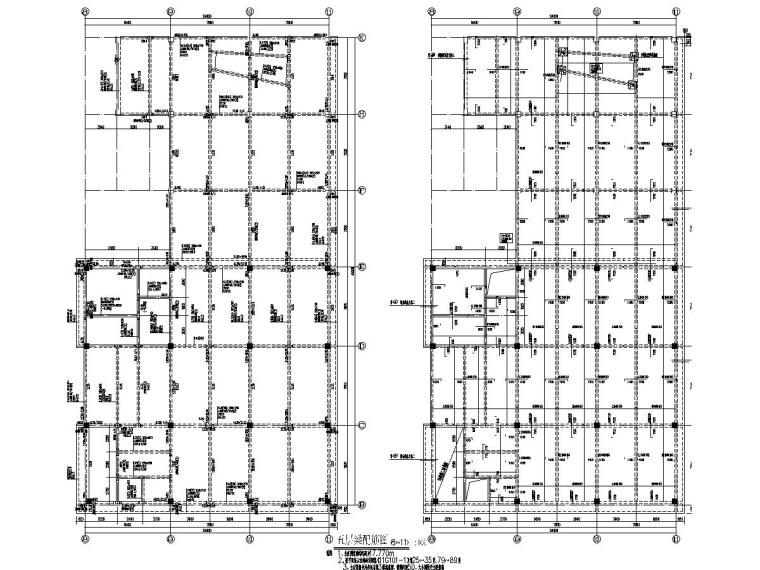 [江苏]五层框架结构经济开发区工厂结构施工图-4