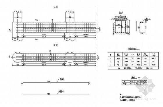 预制梁详图资料下载-预制空心板桥墩系梁钢筋布置节点详图设计