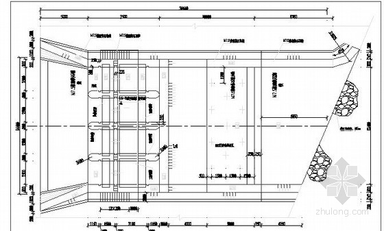 钢筋混凝土门框墙资料下载-挡潮闸钢筋混凝土闸施工图