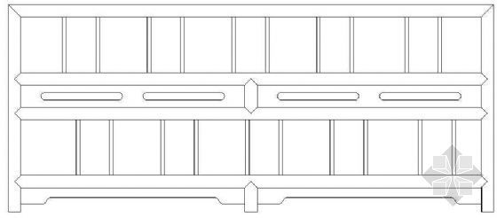 cad中式石材栏杆资料下载-中式栏杆详图10