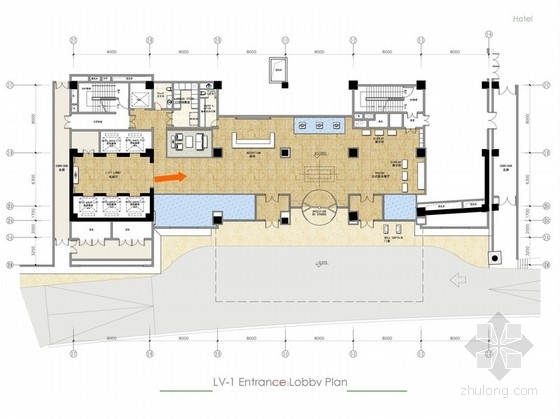 室内方案设计呈现资料下载-[山东]中式奢华高档酒店室内方案设计图