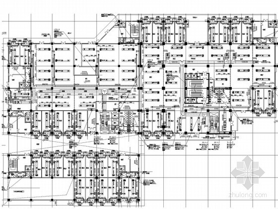综合商业体电梯设计资料下载-[山西]高层商业综合体通风空调及防排烟系统设计施工图