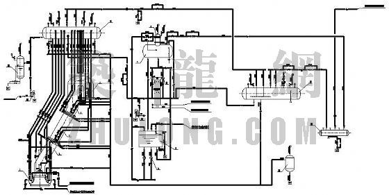 转炉汽化烟道原理图资料下载-转炉汽化冷却烟道汽水系统原理图