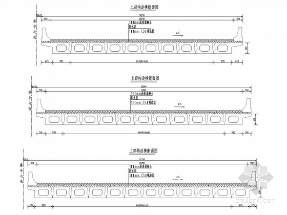 12米宽空心板桥资料下载-各种跨径简支（连续）空心板桥通用图36套（含计算）