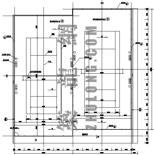 球场围栏图纸资料下载-网球场及其围栏施工详图