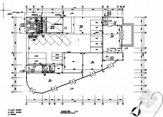 自动喷水灭火CAD图资料下载-多层电影院给排水、消防及自动喷水灭火系统设计图