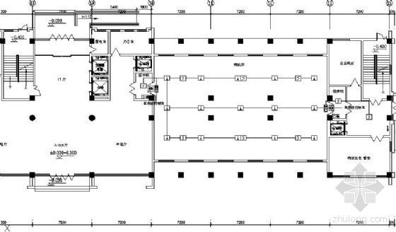 办公楼安装工程设计资料下载-某办公楼安装工程气体灭火部分图纸