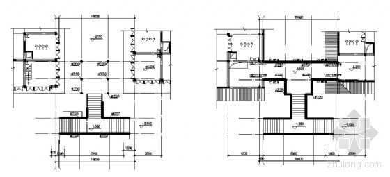 某二层古建搭建引梯工程施工图-3