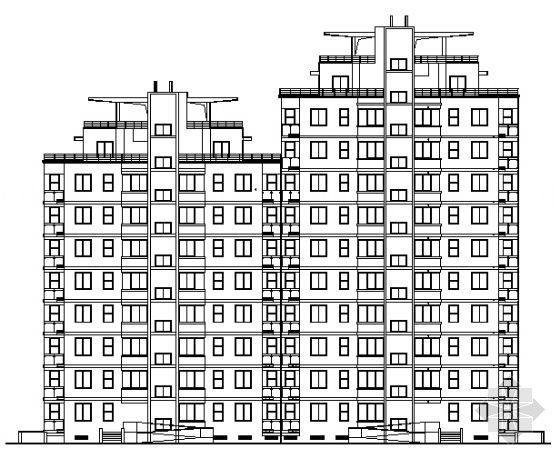 6层住宅建筑全套资料下载-合肥某十层层住宅全套建筑施工图