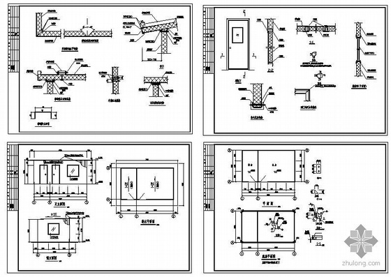活动板房CAD设计图纸资料下载-某活动房设计图纸