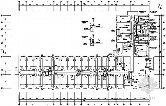 候车室施工方案资料下载-太原某车站候车室电气设计图