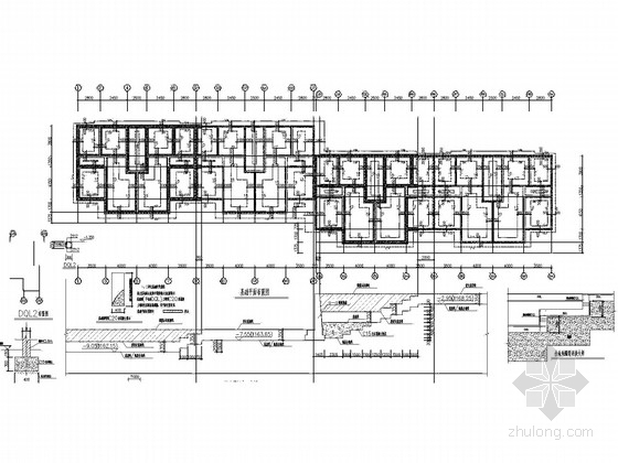 跃层住宅设计su资料下载-6F+跃层砌体住宅结构施工图