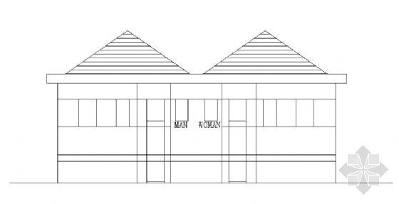 生态厕所施工工艺资料下载-生态厕所详图1