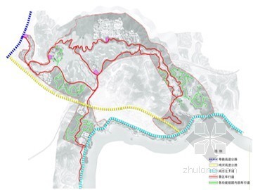 河源市高层住宅资料下载-[河源市]某休闲观光中心修建性详细规划