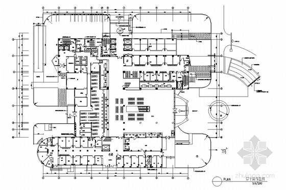 护士站施工图资料下载-[南京]现代化综合性三级甲等医院门诊综合楼室内施工图