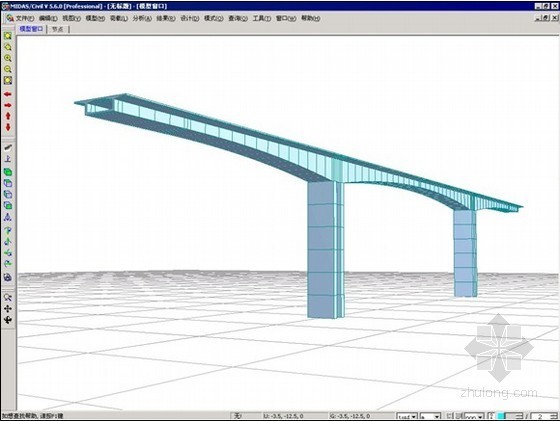 迈达斯支架建模教程资料下载-悬臂法桥梁施工阶段分析（midas教程75页）