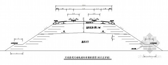 沙漠地区铁路路基结构资料下载-兰新铁路沙漠地区路基填筑施工技术交底