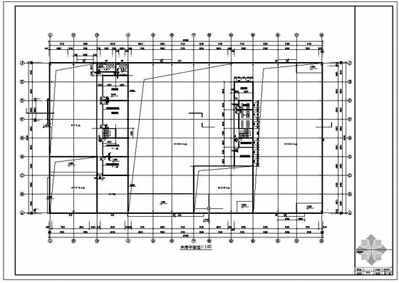 宝马4s店建筑设计图纸资料下载-某轿车4S店图纸