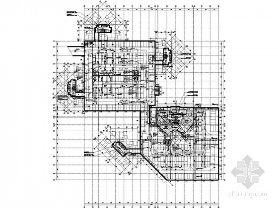 重庆六层地下室分析资料下载-[重庆]高层住宅小区通风防排烟施工图（7栋楼，地下室）