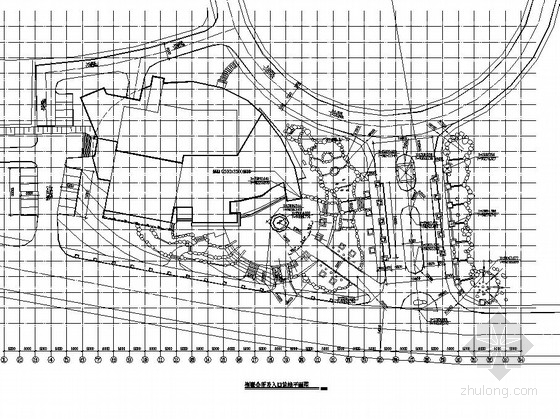小区会所景观设计资料下载-[长沙]别墅会所及入口景观设计施工图