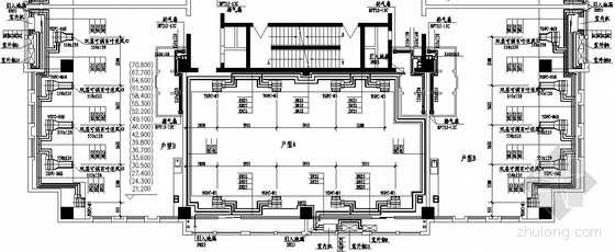 高层办公楼空调系统图资料下载-高层办公楼中央空调施工图