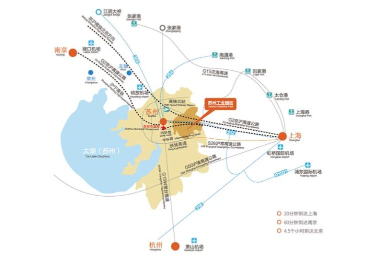 苏州滨湖新城中心商务资料下载-苏州工业园，到底是一种什么样的神仙存在