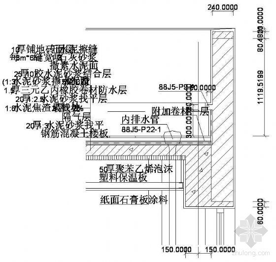 檐口详图2资料下载-檐口大样（二）