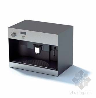 咖啡机3d模型资料下载-咖啡机004