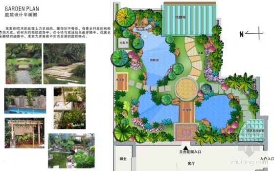青岛屋顶花园模型资料下载-屋顶花园方案